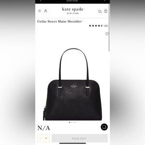 SOLD OUT Kate Spade Maise shoulder Bag